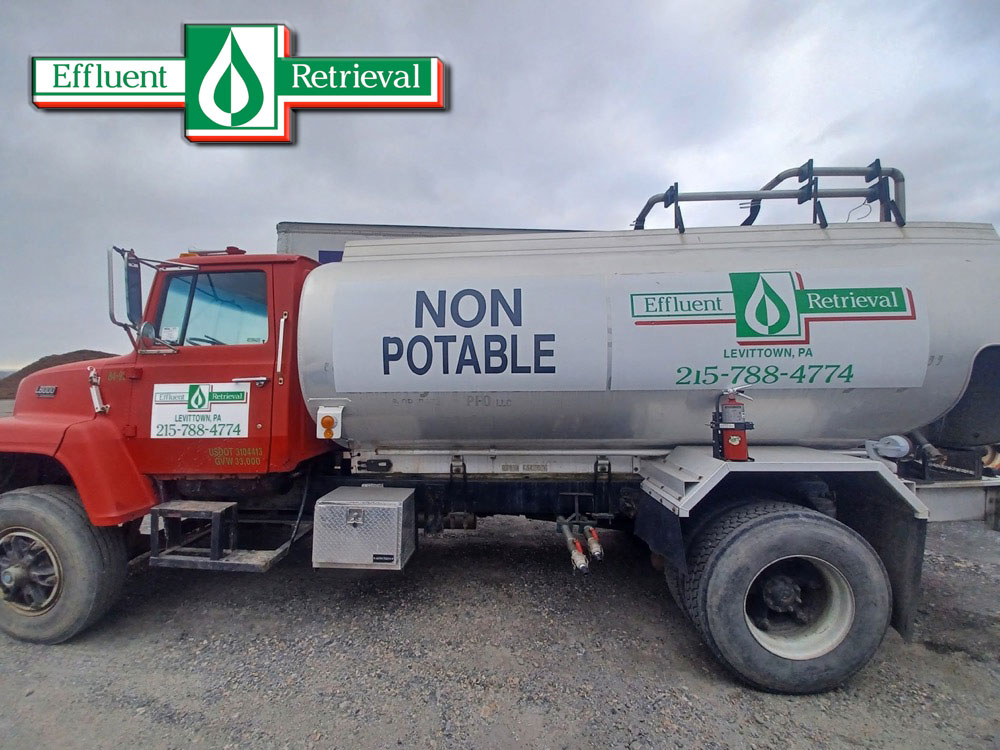 Effluent Retrieval Service Truck
