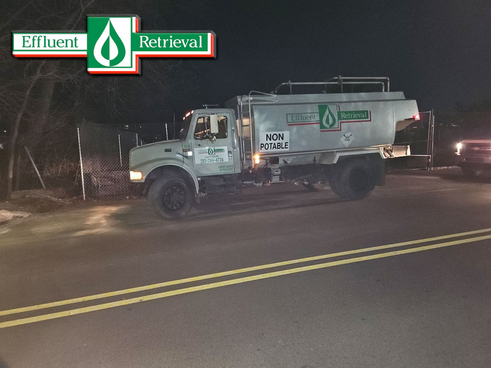 Effluent Retrieval Service Truck