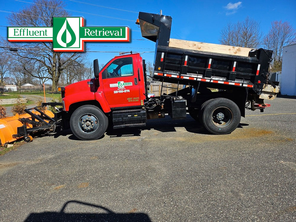Effluent Retrieval Service Truck