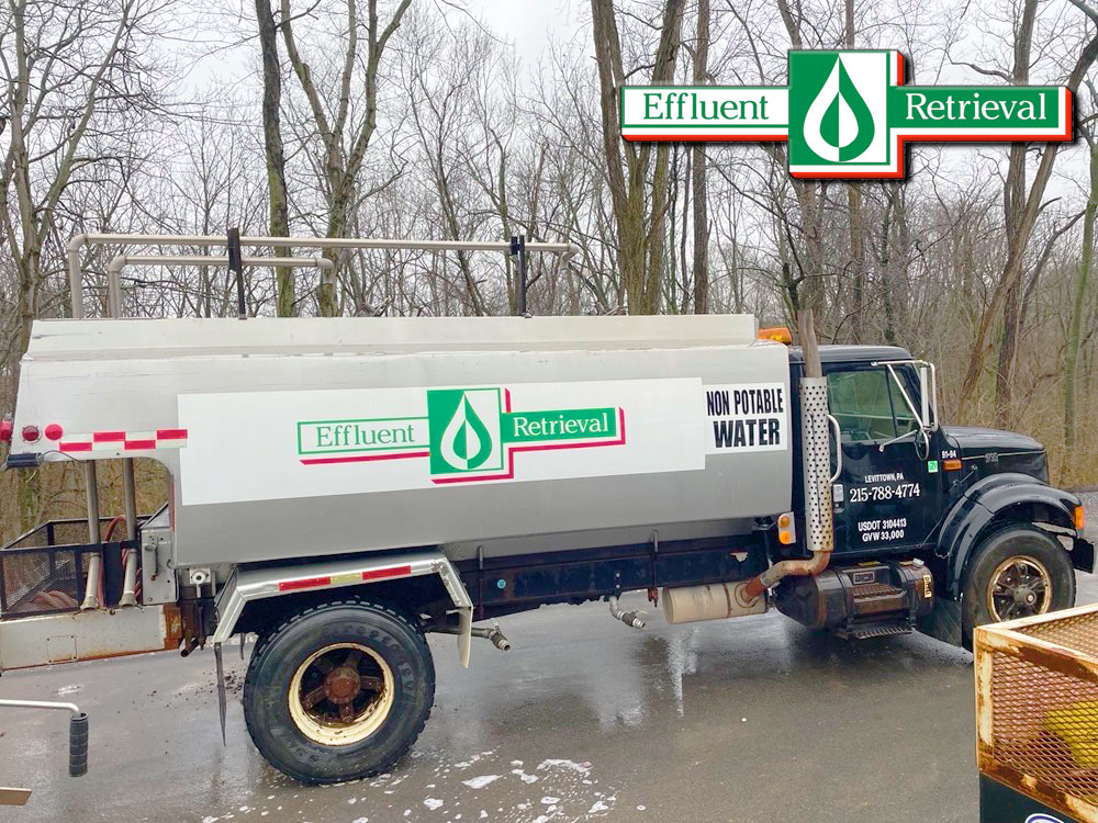 Effluent Retrieval, Service Truck